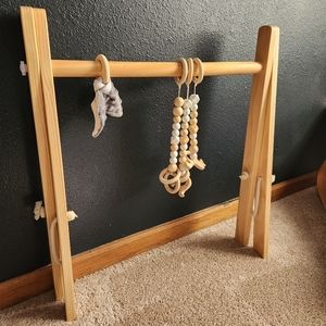 Wooden play gym